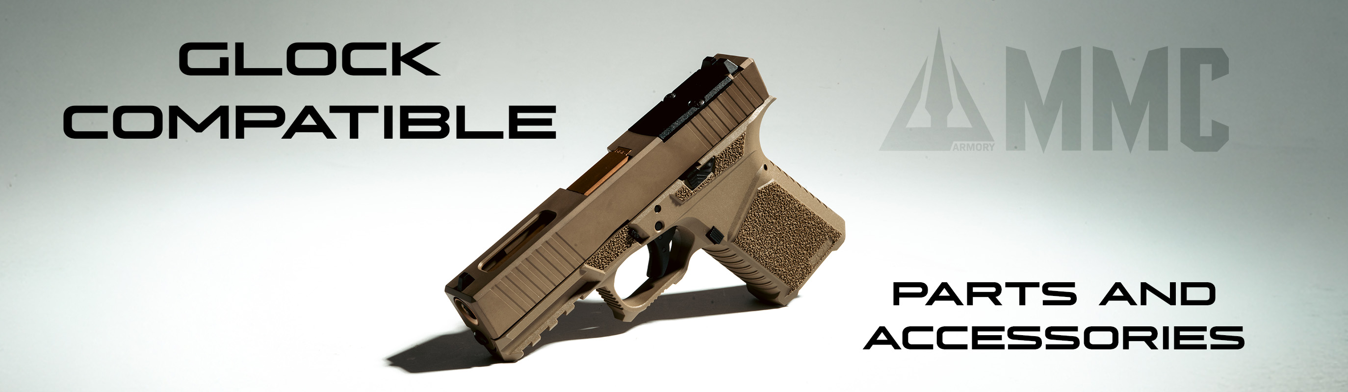 Glock compatible parts and other handgun accessories and parts